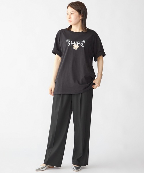 SHIPS.me(シップスミー)の「【ZOZO限定】SHIPS.me x NICK GEAR: プリントロゴTシャツ(Tシャツ/カットソー・メンズ・ブラック系その他/ブラック/ホワイト/ホワイト系その他・S/M/L/XL)」の17枚目の写真