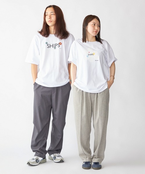 SHIPS.me(シップスミー)の「【ZOZO限定】SHIPS.me x NICK GEAR: プリントロゴTシャツ(Tシャツ/カットソー・メンズ・ブラック系その他/ブラック/ホワイト/ホワイト系その他・S/M/L/XL)」の18枚目の写真