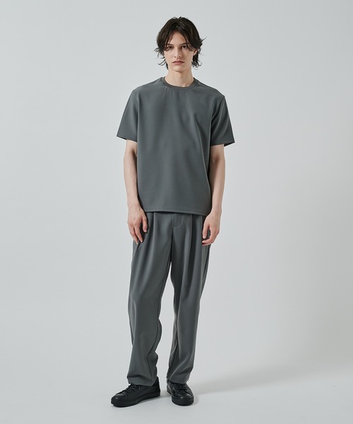 ATTACHMENT（アタッチメント）の「【ATTACHMENT/アタッチメント】〈別注〉WASHABLE SUPER EASY S/S TEE（Tシャツ/カットソー・メンズ・ダークグレー/ベージュ/ブラック・2/1）」の17枚目の写真