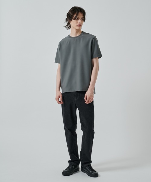 ATTACHMENT（アタッチメント）の「【ATTACHMENT/アタッチメント】〈別注〉WASHABLE SUPER EASY S/S TEE（Tシャツ/カットソー・メンズ・ダークグレー/ベージュ/ブラック・2/1）」の18枚目の写真