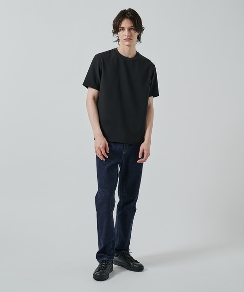 ATTACHMENT（アタッチメント）の「【ATTACHMENT/アタッチメント】〈別注〉WASHABLE SUPER EASY S/S TEE（Tシャツ/カットソー・メンズ・ダークグレー/ベージュ/ブラック・2/1）」の15枚目の写真
