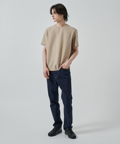 ATTACHMENT（アタッチメント）の「【ATTACHMENT/アタッチメント】〈別注〉WASHABLE SUPER EASY S/S TEE（Tシャツ/カットソー・メンズ・ダークグレー/ベージュ/ブラック・2/1）」の19枚目の写真
