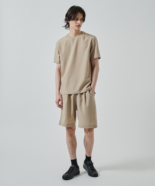 ATTACHMENT（アタッチメント）の「【ATTACHMENT/アタッチメント】〈別注〉WASHABLE SUPER EASY S/S TEE（Tシャツ/カットソー・メンズ・ダークグレー/ベージュ/ブラック・2/1）」の9枚目の写真
