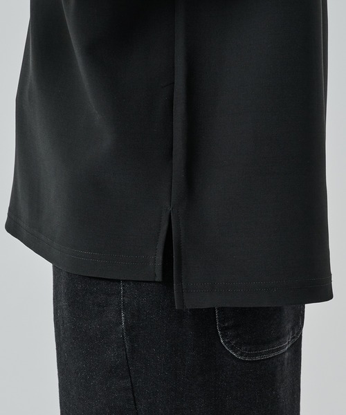 ATTACHMENT（アタッチメント）の「【ATTACHMENT/アタッチメント】〈別注〉WASHABLE SUPER EASY S/S TEE（Tシャツ/カットソー・メンズ・ダークグレー/ベージュ/ブラック・2/1）」の4枚目の写真