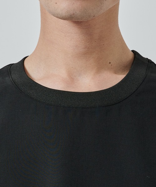 ATTACHMENT（アタッチメント）の「【ATTACHMENT/アタッチメント】〈別注〉WASHABLE SUPER EASY S/S TEE（Tシャツ/カットソー・メンズ・ダークグレー/ベージュ/ブラック・2/1）」の5枚目の写真