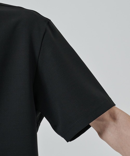 ATTACHMENT（アタッチメント）の「【ATTACHMENT/アタッチメント】〈別注〉WASHABLE SUPER EASY S/S TEE（Tシャツ/カットソー・メンズ・ダークグレー/ベージュ/ブラック・2/1）」の6枚目の写真