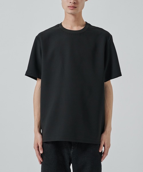 ATTACHMENT（アタッチメント）の「【ATTACHMENT/アタッチメント】〈別注〉WASHABLE SUPER EASY S/S TEE（Tシャツ/カットソー・メンズ・ダークグレー/ベージュ/ブラック・2/1）」の10枚目の写真