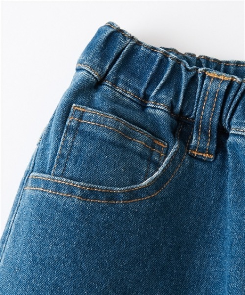 QUNTSTYLE（キュントスタイル）の「ストレッチデニムストレートパンツ（デニムパンツ・キッズ・ブルー系/ダークネイビー/ブルー・110/120/130/140/150/160/170）」の9枚目の写真