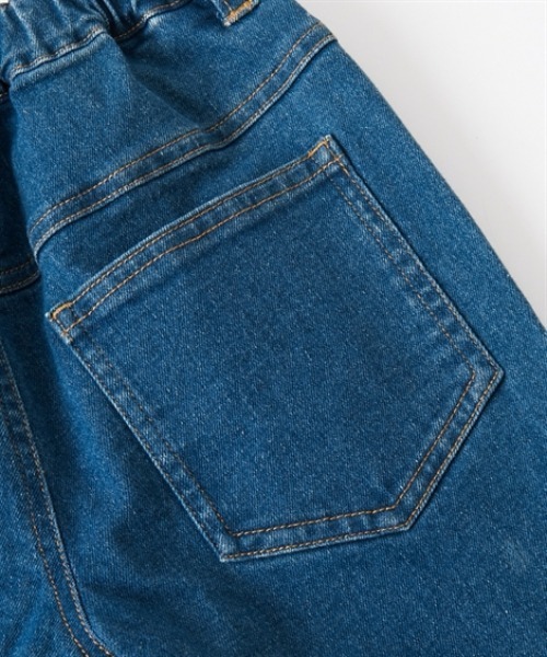 QUNTSTYLE（キュントスタイル）の「ストレッチデニムストレートパンツ（デニムパンツ・キッズ・ブルー系/ダークネイビー/ブルー・110/120/130/140/150/160/170）」の10枚目の写真