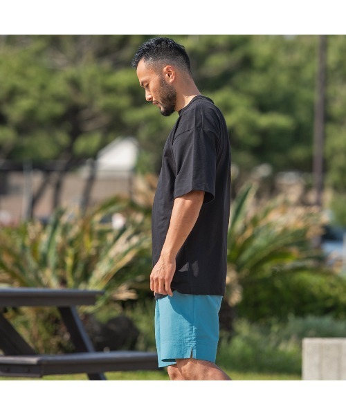 Sunny Smith(サニースミス)の「【SUNNY SMITH】ヘビーオンスChampion Plating Cool & Sweat Protect(Tシャツ/カットソー・メンズ・ブラック/オフホワイト/チャコール・LARGE/MEDIUM)」の5枚目の写真