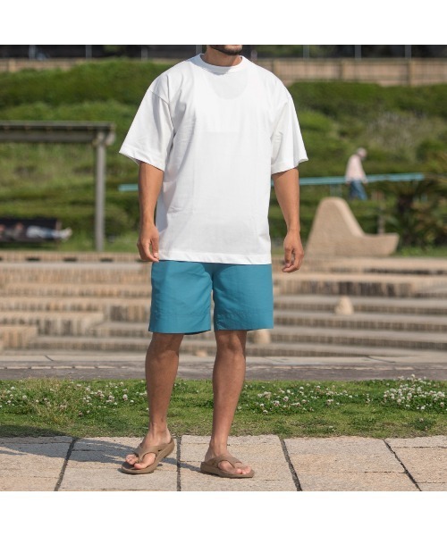 Sunny Smith(サニースミス)の「【SUNNY SMITH】ヘビーオンスChampion Plating Cool & Sweat Protect(Tシャツ/カットソー・メンズ・ブラック/オフホワイト/チャコール・LARGE/MEDIUM)」の8枚目の写真