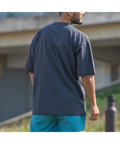 Sunny Smith(サニースミス)の「【SUNNY SMITH】ヘビーオンスChampion Plating Cool & Sweat Protect(Tシャツ/カットソー・メンズ・ブラック/オフホワイト/チャコール・LARGE/MEDIUM)」の11枚目の写真