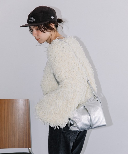 Beau're(ヴュレ)の「BEAURE 3WAY ショルダー Bag(ショルダーバッグ・レディース・ブラック/シルバー・FREE)」の16枚目の写真