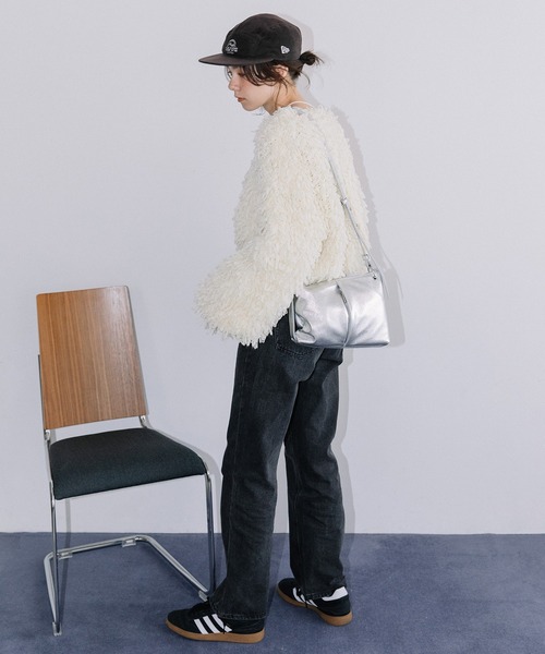 Beau're(ヴュレ)の「BEAURE 3WAY ショルダー Bag(ショルダーバッグ・レディース・ブラック/シルバー・FREE)」の17枚目の写真