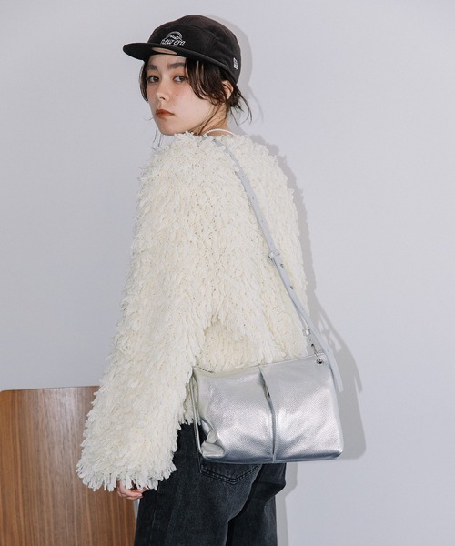 Beau're(ヴュレ)の「BEAURE 3WAY ショルダー Bag(ショルダーバッグ・レディース・ブラック/シルバー・FREE)」の19枚目の写真