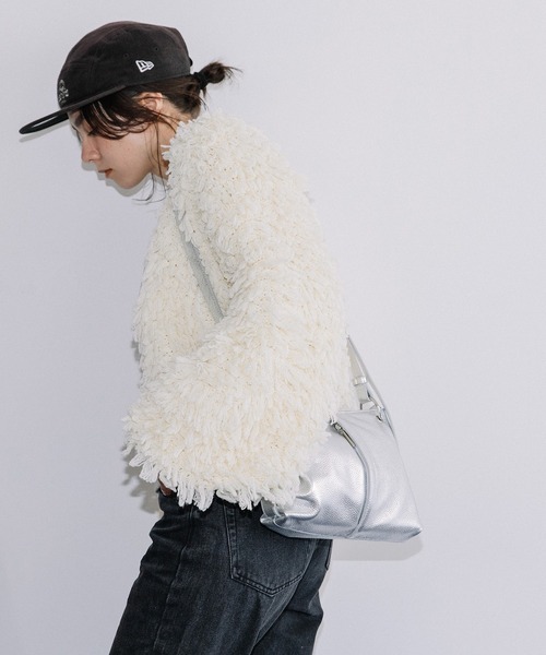 Beau're(ヴュレ)の「BEAURE 3WAY ショルダー Bag(ショルダーバッグ・レディース・ブラック/シルバー・FREE)」の21枚目の写真