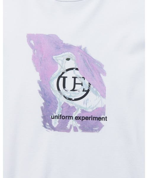 uniform experiment(ユニフォームエクスペリメント)の「ASGER JORN: PORTRAIT TEE(Tシャツ/カットソー・メンズ・ブラック/ホワイト・3/2/4/5/1)」の5枚目の写真