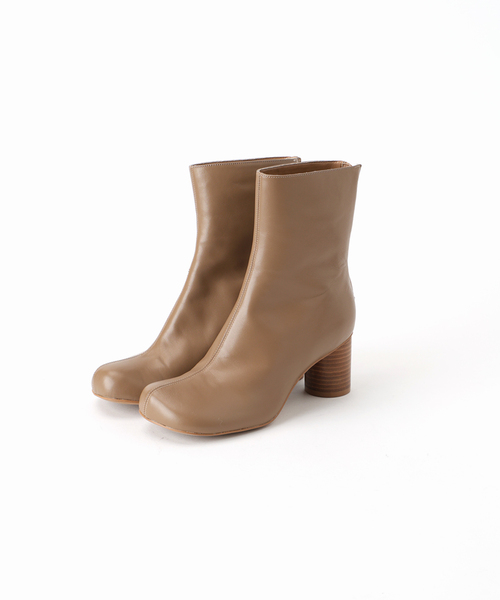 WEB限定サイズあり/追加》SLOBE スクエアトゥショートブーツ（ブーツ