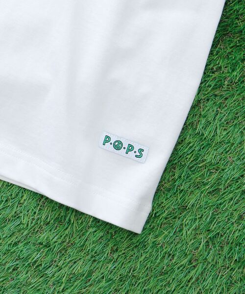 CRAFT STANDARD BOUTIQUE（クラフトスタンダードブティック）の「【P・O・P・S】のTシャツ～其の2 ユニセックス（Tシャツ/カットソー・レディース・オフホワイト/チャコールグレー・S/M/L）」の6枚目の写真