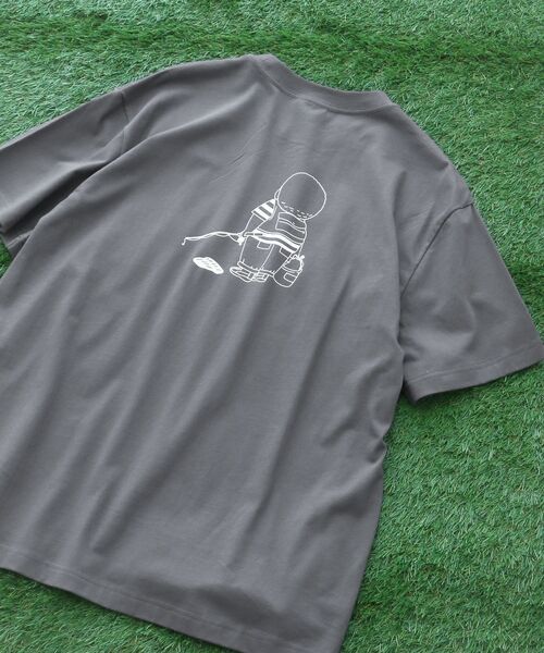 CRAFT STANDARD BOUTIQUE（クラフトスタンダードブティック）の「【P・O・P・S】のTシャツ～其の2 ユニセックス（Tシャツ/カットソー・レディース・オフホワイト/チャコールグレー・S/M/L）」の8枚目の写真