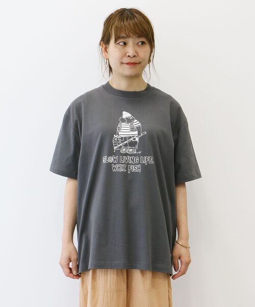 CRAFT STANDARD BOUTIQUE（クラフトスタンダードブティック）の「【P・O・P・S】のTシャツ～其の2 ユニセックス（Tシャツ/カットソー・レディース・オフホワイト/チャコールグレー・S/M/L）」の10枚目の写真