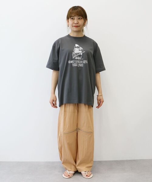 CRAFT STANDARD BOUTIQUE（クラフトスタンダードブティック）の「【P・O・P・S】のTシャツ～其の2 ユニセックス（Tシャツ/カットソー・レディース・オフホワイト/チャコールグレー・S/M/L）」の11枚目の写真