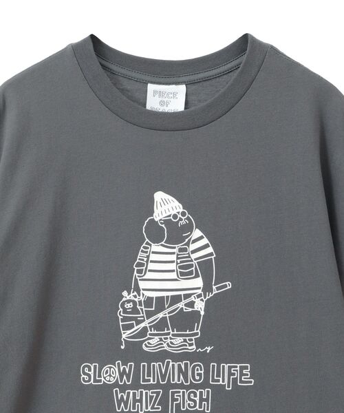 CRAFT STANDARD BOUTIQUE（クラフトスタンダードブティック）の「【P・O・P・S】のTシャツ～其の2 ユニセックス（Tシャツ/カットソー・レディース・オフホワイト/チャコールグレー・S/M/L）」の17枚目の写真