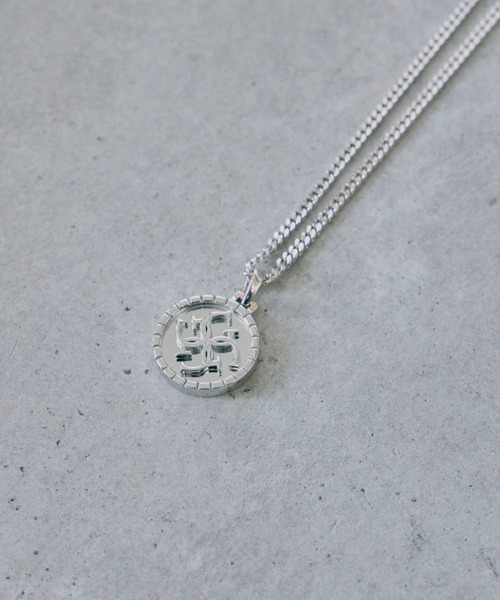 GRAiL(accessories)(OCiANZT[j)Cross Coin necklace(lbNX)