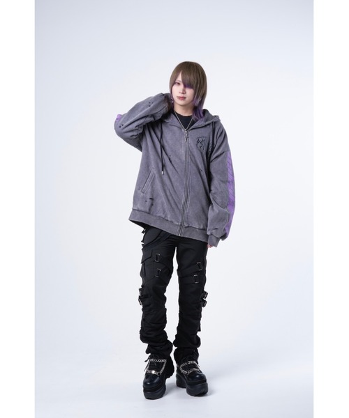 【専用✨新品タグ付】PSYNYXX ゆせまる コラボパーカー ブラック 地雷系 専用✨新品タグ付】PSYNYXX ゆせまる コラボパーカー ブラック 地雷系