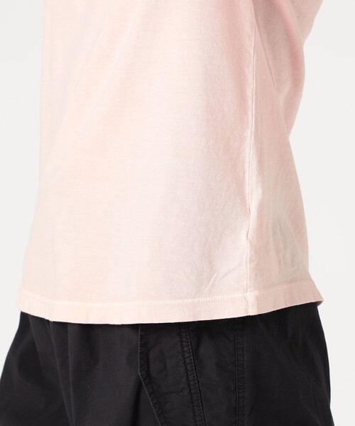 JAMES PERSE（ジェームスパース）の「ベーシック クルーネックTシャツ WLJ3114（Tシャツ/カットソー・レディース・ダークグリーン/ライトピンク・0/1/2）」の10枚目の写真