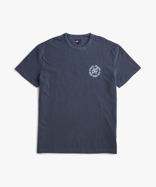 tommy jeans（トミー ジーンズ）の「レギュラーノベルティフェアTシャツ（Tシャツ/カットソー・メンズ・ブラック/ブルー/ホワイト・SMALL/X-SMALL/MEDIUM/LARGE/X-LARGE）」の5枚目の写真