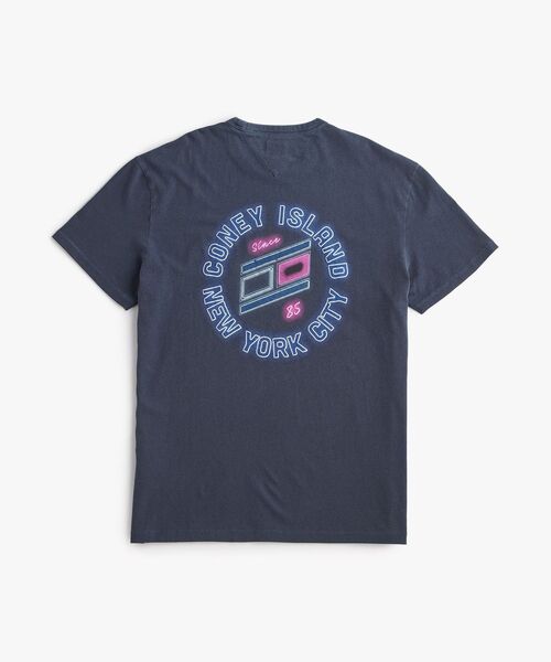 tommy jeans（トミー ジーンズ）の「レギュラーノベルティフェアTシャツ（Tシャツ/カットソー・メンズ・ブラック/ブルー/ホワイト・SMALL/X-SMALL/MEDIUM/LARGE/X-LARGE）」の6枚目の写真