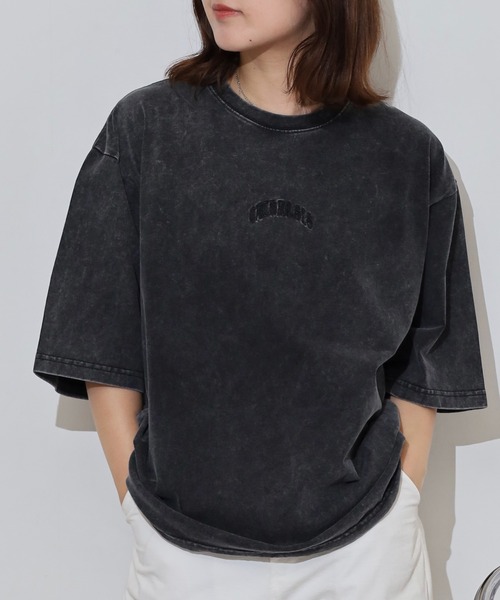 RE730(アールイーセブンサーティー)の「バックコーラジュTシャツ(Tシャツ/カットソー・メンズ・ブラック/カーキ・M/L)」の17枚目の写真