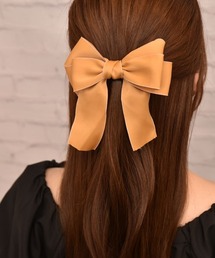VIBGYOR Women | 【float】サテン リボン デザイン バレッタ【6色展開】(バレッタ/ヘアクリップ)