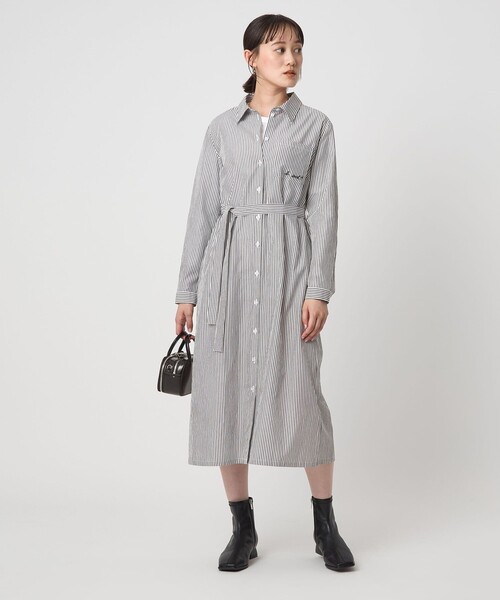To b. by agnes b.(トゥービーバイアニエスベー)の「<To b. by agnes b.コラボ>エンブロイダリー シャツ ワンピース(シャツワンピース・レディース・その他1・FREE)」の17枚目の写真