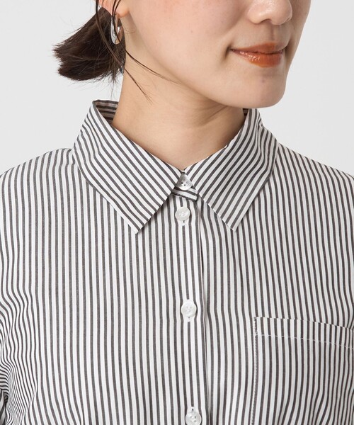 To b. by agnes b.(トゥービーバイアニエスベー)の「<To b. by agnes b.コラボ>エンブロイダリー シャツ ワンピース(シャツワンピース・レディース・その他1・FREE)」の7枚目の写真
