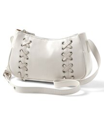 algy（アルジー）の「レースアップショルダーバッグ（ショルダーバッグ）」