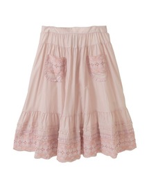 PINK HOUSE（ピンクハウス）の「チェリーレース使いローンタブリエ（エプロン）」