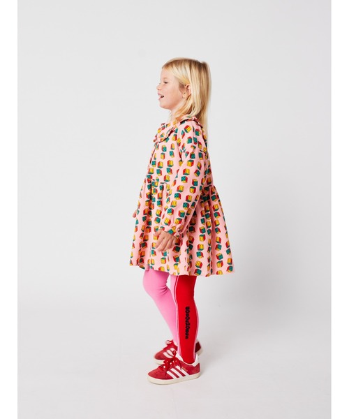 BOBO CHOSES(ボボショーズ)の「Dices all over micro corduroy dress(ワンピース・キッズ・ピンク・2-3YEAR/4-5YEAR/6-7YEAR/8-9y/10-11y/12-13y)」の8枚目の写真