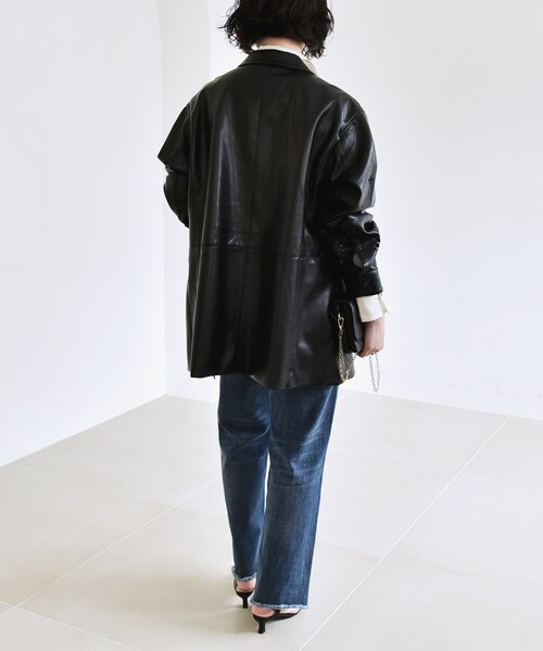 セール】quaranciel: フラワー 刺繍 テーラード ジャケット