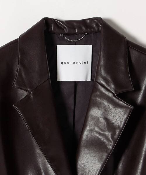 セール】quaranciel: フラワー 刺繍 テーラード ジャケット