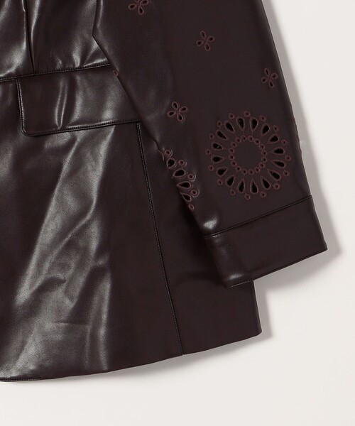 quaranciel: フラワー 刺繍 テーラード ジャケット（テーラード