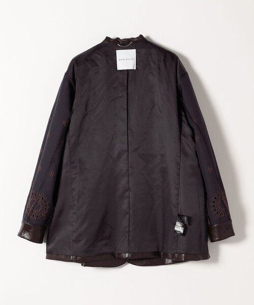 quaranciel: フラワー 刺繍 テーラード ジャケット（テーラード