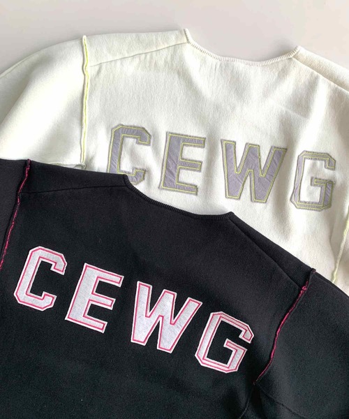 Q（キュー）の「フェルト刺繍ニットブルゾン（ブルゾン・レディース・ホワイト/ブラック・MEDIUM）」の16枚目の写真