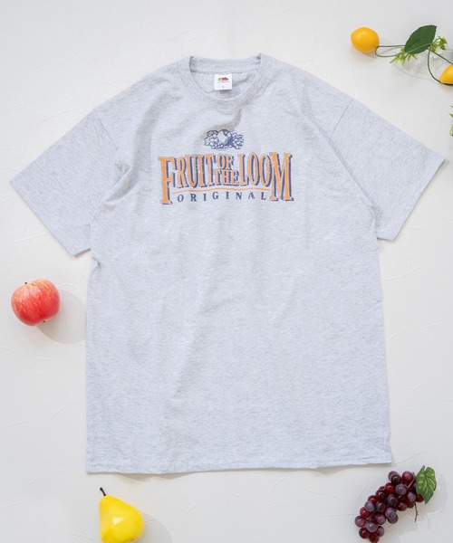 4色 トロピカル プリント Tシャツ 肩落ち ユニセックス 韓国 ♪ FRUIT OF THE LOOM tシャツ FTL 25FW PRINT Tshirt 3 / ユニ