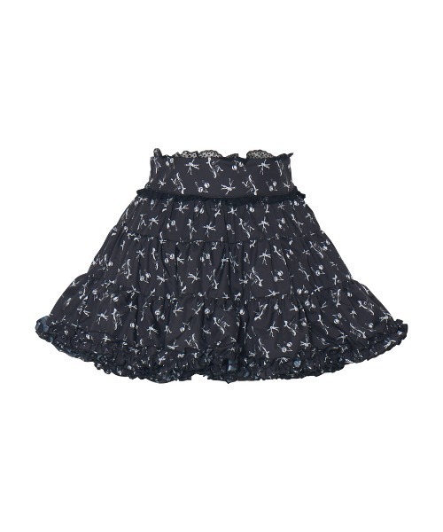AVENCHUMU(アバンチュウム)の「ERICO collaboration illustrated tutu skirt(スカート・レディース・ホワイト/ブラック/ピンク・FREE/XS)」の3枚目の写真
