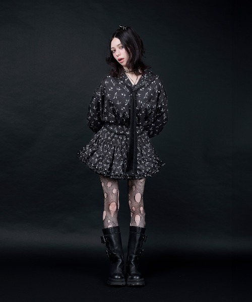 AVENCHUMU(アバンチュウム)の「ERICO collaboration illustrated tutu skirt(スカート・レディース・ホワイト/ブラック/ピンク・FREE/XS)」の4枚目の写真
