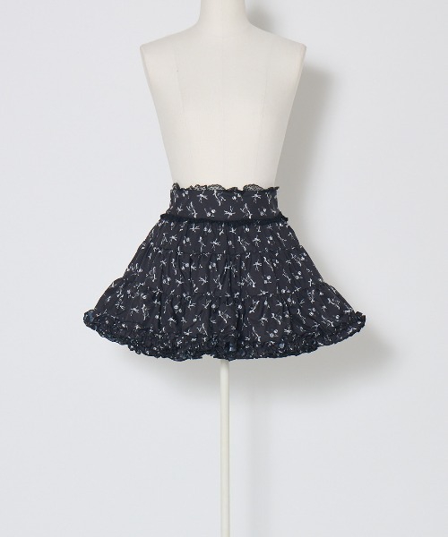 AVENCHUMU(アバンチュウム)の「ERICO collaboration illustrated tutu skirt(スカート・レディース・ホワイト/ブラック/ピンク・FREE/XS)」の13枚目の写真