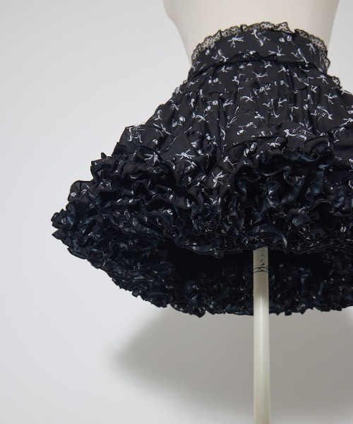 AVENCHUMU(アバンチュウム)の「ERICO collaboration illustrated tutu skirt(スカート・レディース・ホワイト/ブラック/ピンク・FREE/XS)」の18枚目の写真