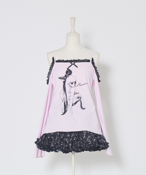 AVENCHUMU(アバンチュウム)の「ERICO collaboration illustrated tutu skirt(スカート・レディース・ホワイト/ブラック/ピンク・FREE/XS)」の21枚目の写真